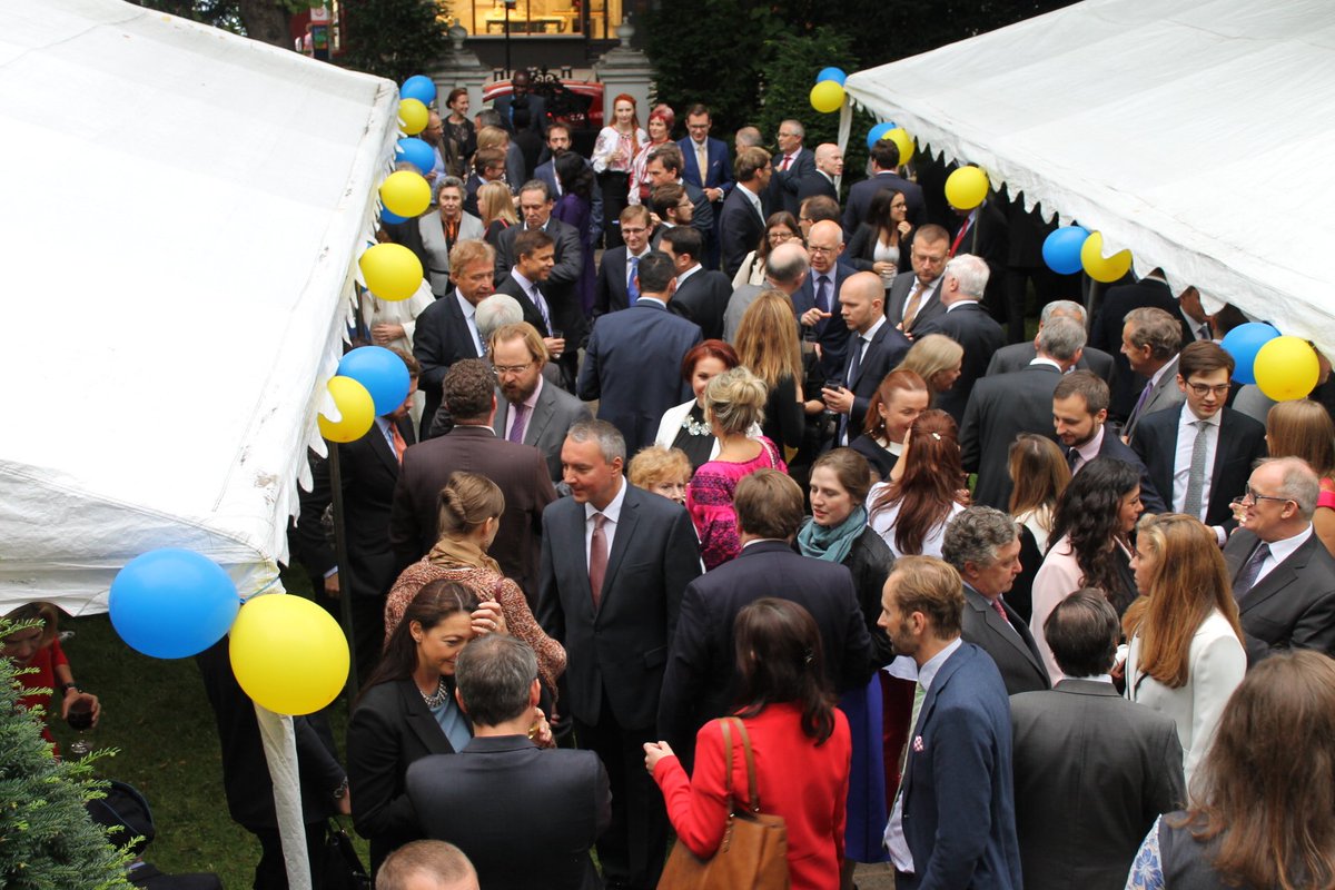 We are grateful to all our friends for their constant support of #Ukraine and for joining us on Independence Day reception #ДеньНезалежності