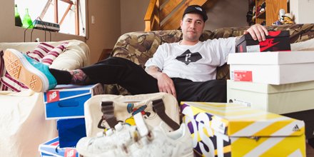 superbalist's tweet photo. 👟  NICE KICKS WITH @DevonDaniels 👟
The Superbalist sneaker buyer shows off some of the faves in his collection.
https://t.co/Nhr7K5KDkO https://t.co/p7aKUvgzgM