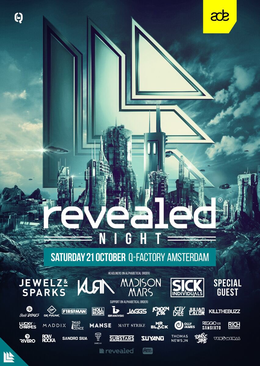 Happy to announce I'll be playing b2b w/my brother <a href="/sansixtomusic/">Sansixto</a> at <a href="/RevealedRec/">Revealed Recordings</a> ADE Night!
Grab your tickets here: revr.ec/ADENIGHT