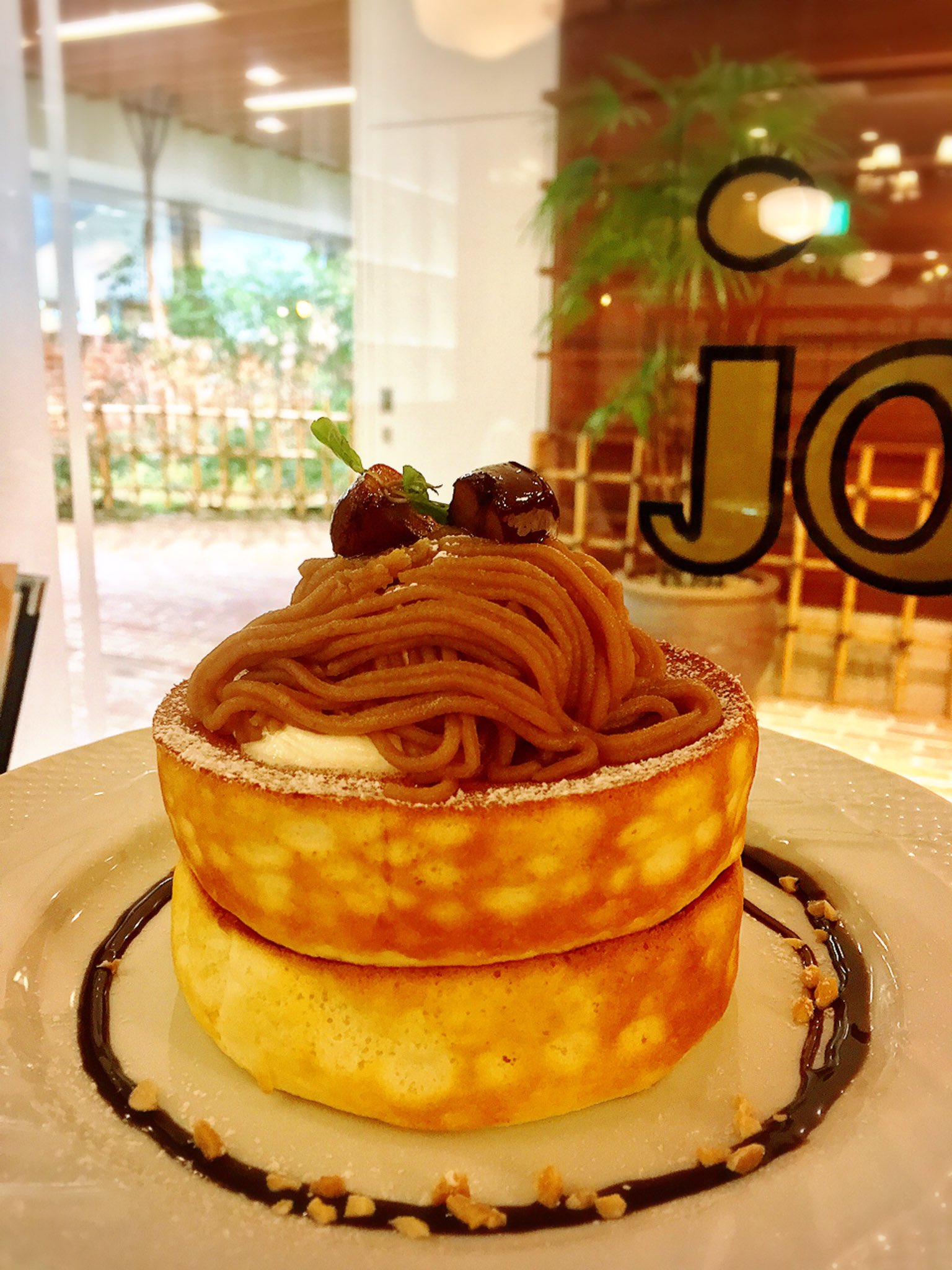 のりぴょ 影山 のりみ サロンウフエモア そごう横浜店 Salonoeufetmoi 星乃珈琲店さんの上位店舗 だと思っている 栗のスフレパンケーキ 安定のスフレパンケーキに バニラアイス モンブランクリーム マロングラッセ T Co