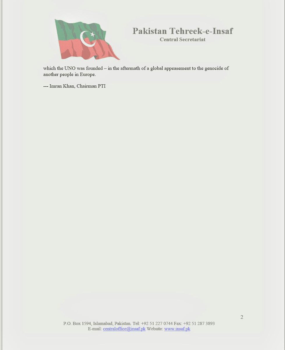 ISFSINDH's tweet photo. Chairman @ImranKhanPTI wrote an open letter to UN SG asking him to act on Rohingya Muslims' plight.

#RohingyaMuslims https://t.co/2YiDLVeHq1