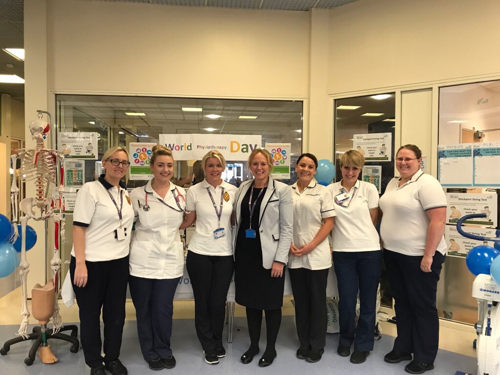 It's WORLD PHYSIO DAY and here's some of our AMAZING TEAM - #greatcare #mobile #independent #safe. Thank you to all <a href="/WHHNHS/">WHH 🏥</a> @Mel_Pickup
