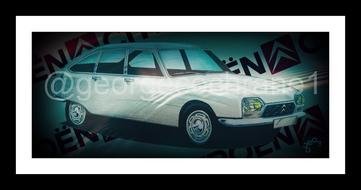 GeorgeCochrane1's tweet photo. #SYJHTPTD&PUAP...
#FrenchClassicFriday #Citroen #GS #Geo3 #Doodle #Edit https://t.co/aNeonOJlct