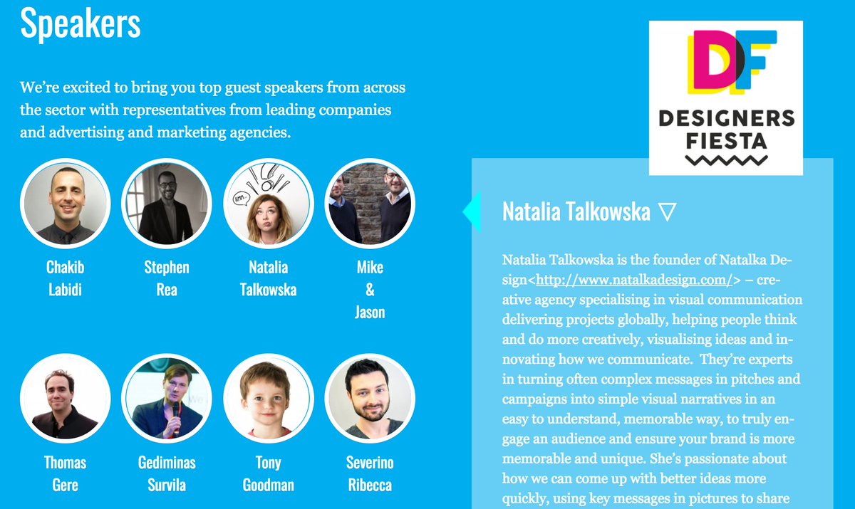 I'll be speaking at <a href="/designersfiesta/">Designer's Fiesta</a> next week at <a href="/HackneyPH/">Hackney Picturehouse</a> on 15.09.17 on #visualstorytelling. who's coming? 😀 designersfiesta.com/#tickets