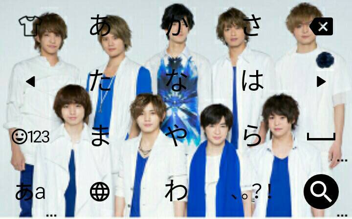 二宮あみ Twitter ನಲ ಲ 今日はジャニーズって笑笑 Heysayjump 山田 知念 Arashi 嵐 松潤 大野 ジャニーズ キーボード 着せ替え Anytype T Co Nyuhkdfc4r