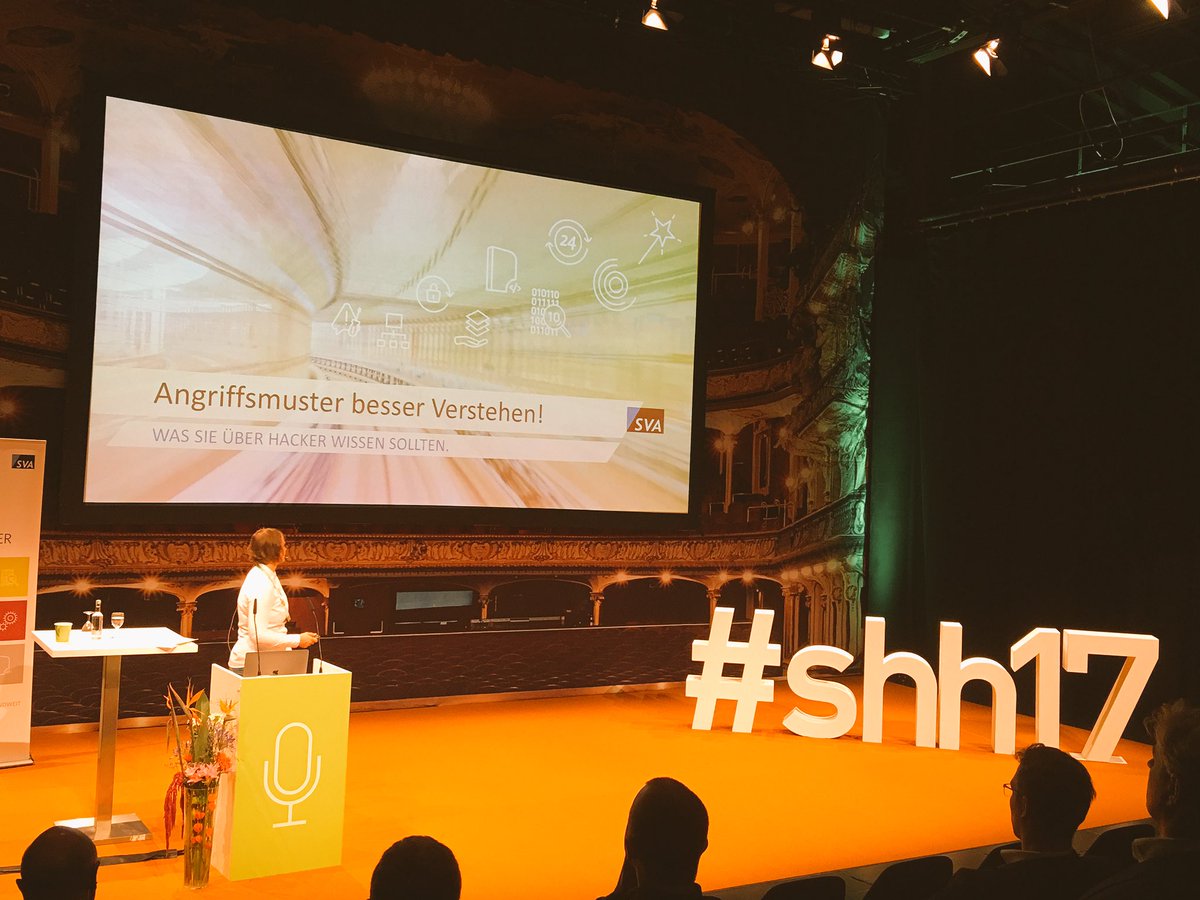 sarah_baraquito's tweet photo. "Know your favorite hacker" insights about #hacker and #hackerdefender #lol #niceone #digitalisation #risk @solutionsHH #shh17 https://t.co/ylpbj3ikFw