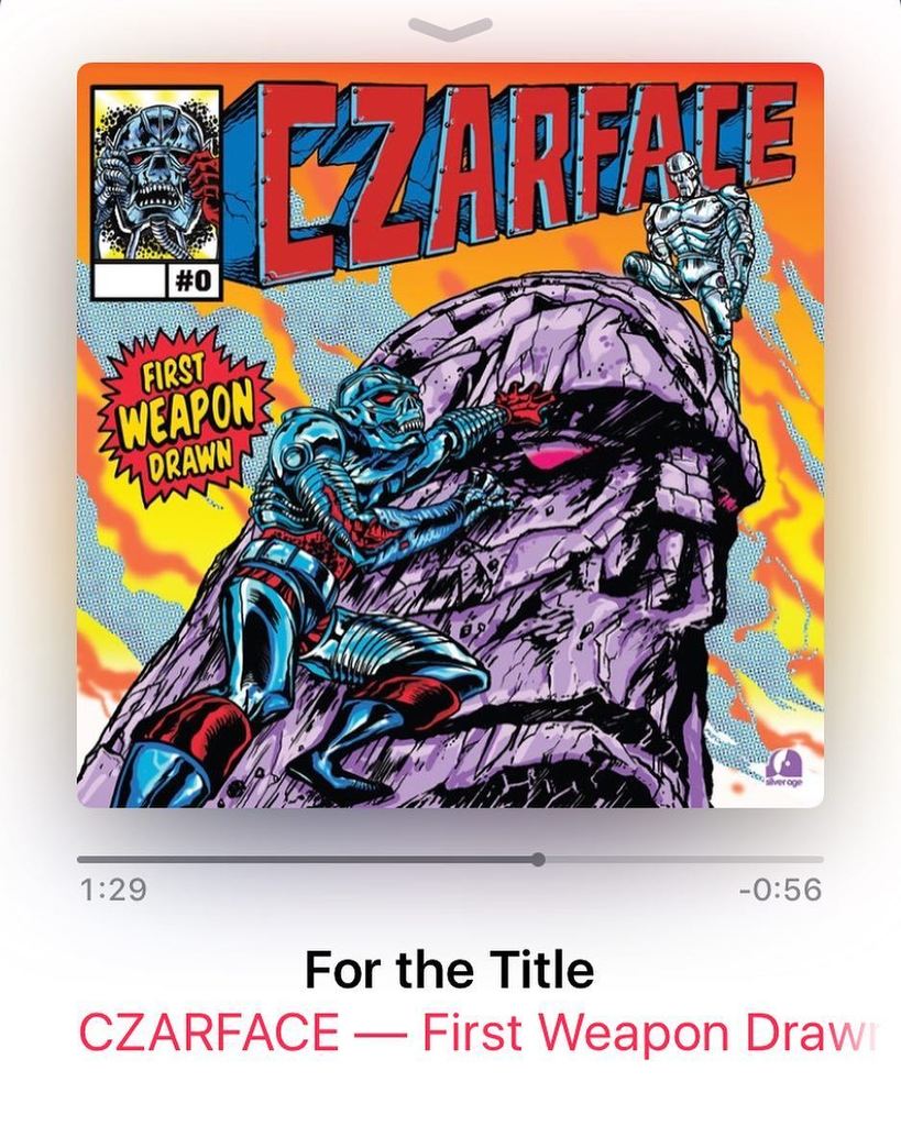_joshwgray's tweet image. Friday beats 🎧 
#czarface #mcesoteric #firstweapondrawn #albumoftheday ift.tt/2eS17DA