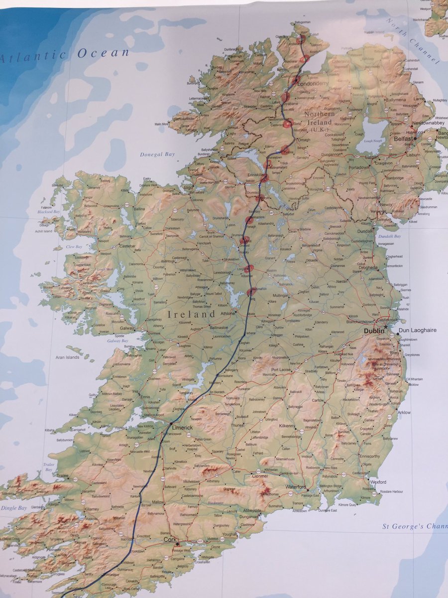 TheNeuroPhysios's tweet photo. @ NRH virtual journey Malin Head 2 Mizen Head we are leaving Athlone! Keep pedalling #UCDPhysio Alex https://t.co/WTiU8ZF17Z