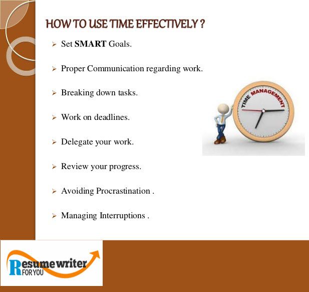 ResumeWriter4U's tweet image. Time management is the key to Efficient Working

#TimeManagement #EfficientWorking