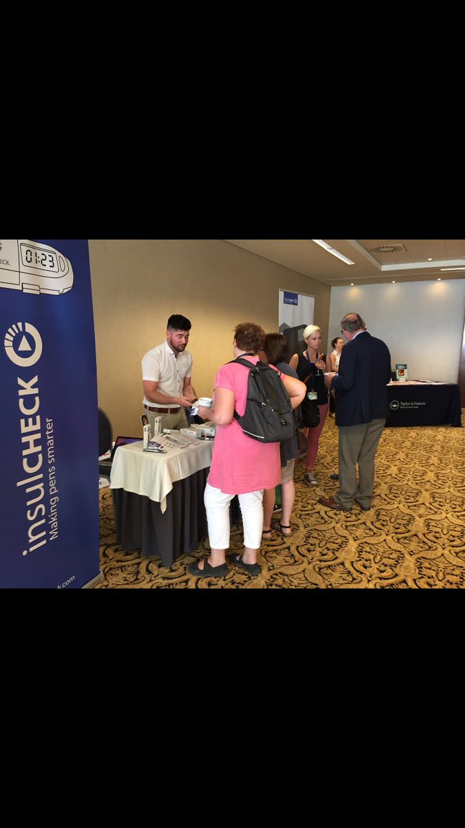 insulcheck's tweet photo. Already met some fantastic people at @FEND_diabetes ! Come find out more about our product and company! #FEND17 https://t.co/ioLwmq0x4U