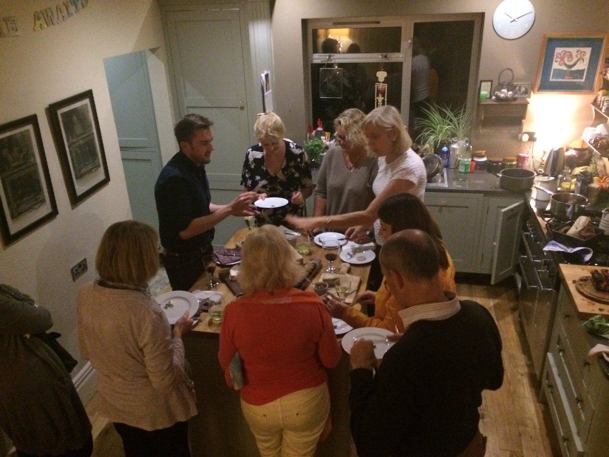 ejcatering's tweet photo. A great evening with @PenylanPantry #cheese tasting @ITVCaroleGreen #BrickJam https://t.co/GbRqii2zF2
