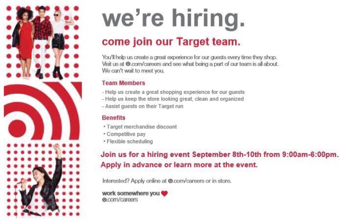Interested to know what it's like to work for the best team in retail!? We're hiring!!🎯

#worksomewhereyoulove