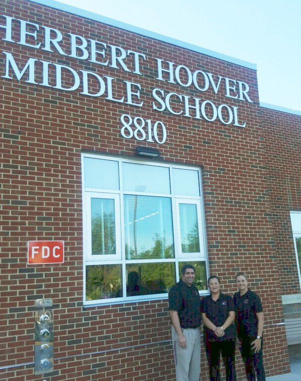 Hoover Admin Team ready for 2017-2018 school year.