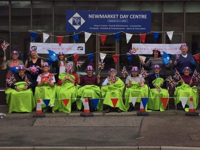 Enjoyed watching the #tourofbritain2017 @ the Newmarket Day Centre!
