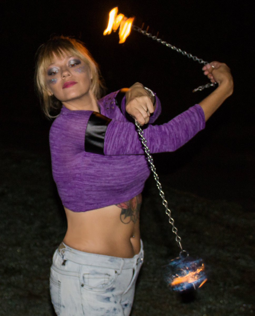 MysticalFlowAtl's tweet image. Check out @ranae_schwartz  #practicing #fire #poi for the next #event we&apos;ll be performing at. 
#TheGathering in #SouthCarolina #festival #SC