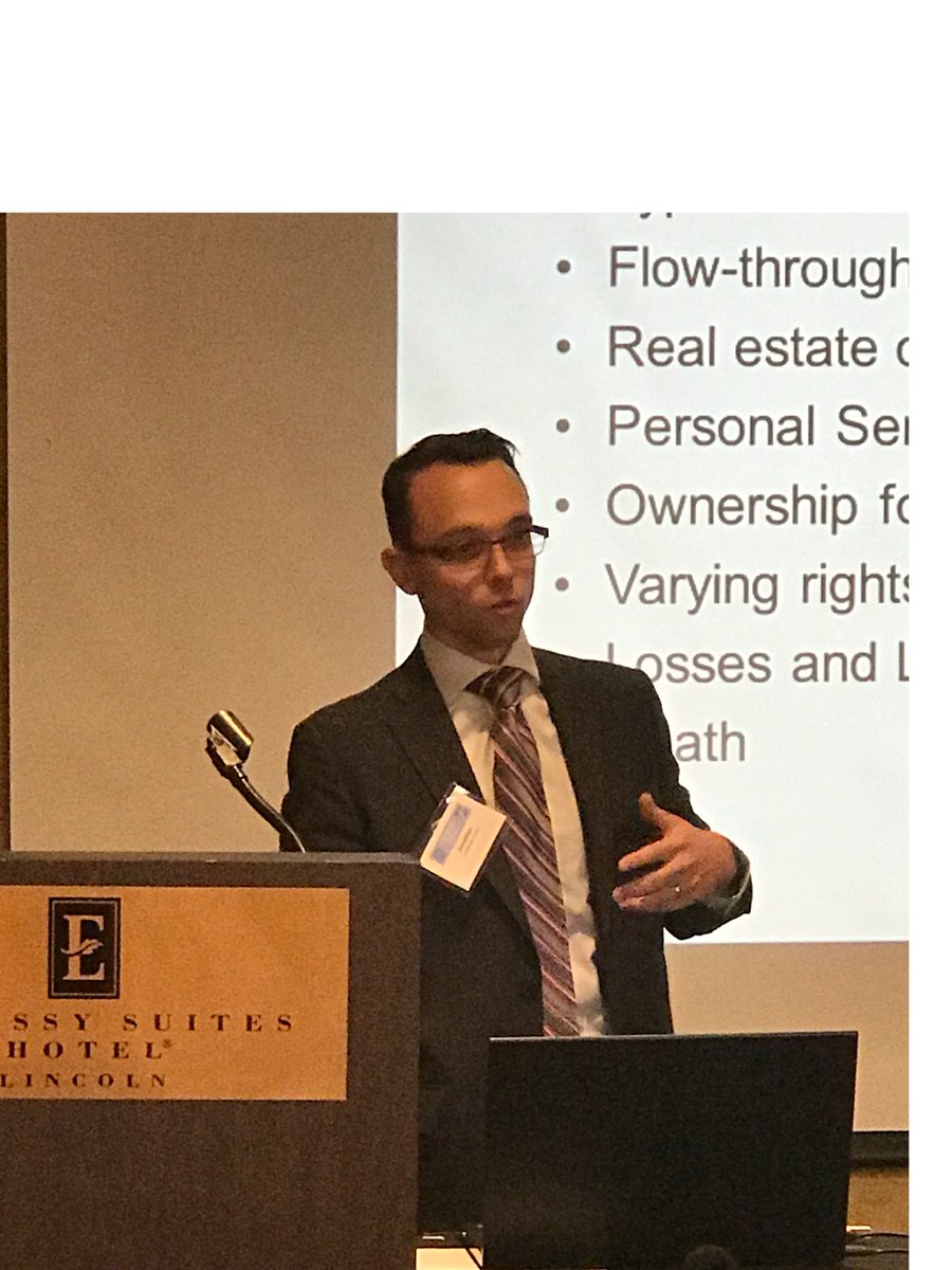 At today’s Business Law CLE Jon Grob <a href="/McGrathNorth/">McGrath North</a> shared his expertise on tax considerations when selecting a business entity.