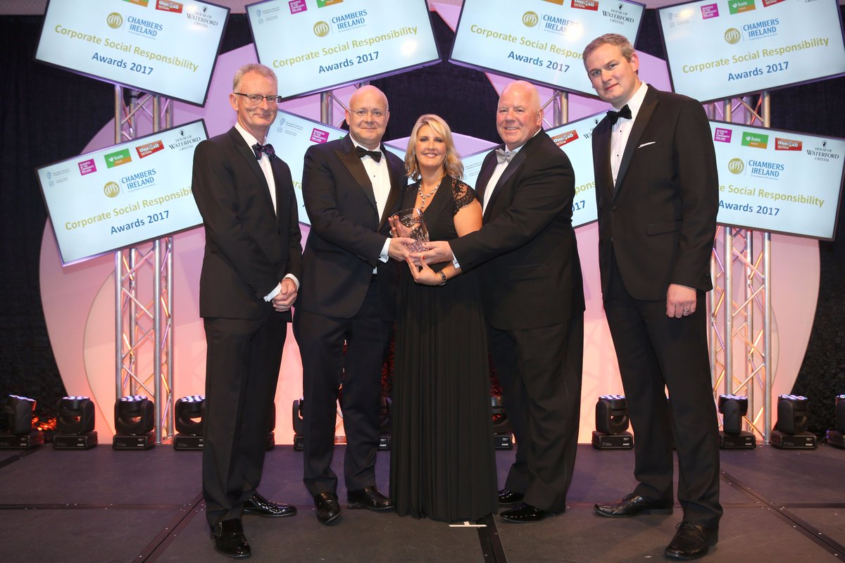 KPMG_Ireland's tweet photo. Very proud of our three #CSR awards last night.
#CSRAwards2017 was a great celebration of amazing initiatives. https://t.co/7j3sWF9tN3