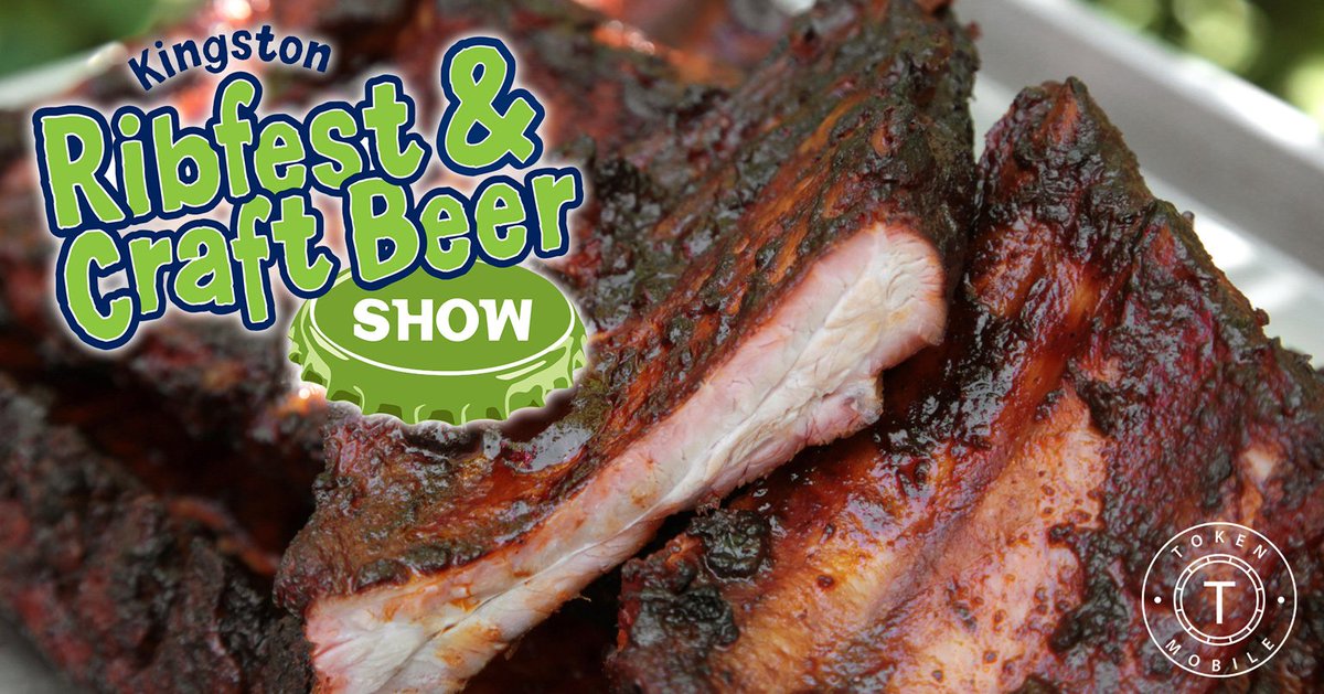 TokenMobile's tweet photo. #TokenMobile will be spending this weekend at #kingstonribfest for some beer + barbecue. Use our app to avoid long ticket and token lines! https://t.co/D6XW4gw2Xj