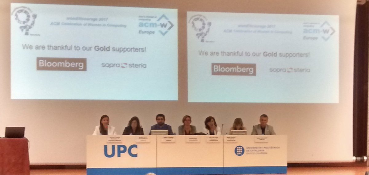 HolaBwom's tweet image. Nuestra CEO ha estado en el panel de apertura de #ACMWomENcourage, un gran proyecto para las mujeres en la tecnología! #womENcourage2017