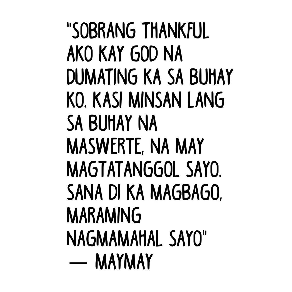 httpmw's tweet photo. Pinned tweet ko na to!!! One of my fave mensahe nila sa isa't isa 😭❤️😭❤️ 

#TWBAMayWard 
#PushAwardsMayWards https://t.co/B3TZNCIbVN