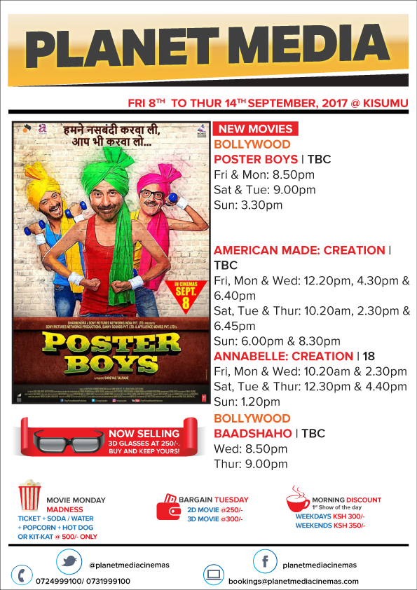 PlanetMediaCine's tweet photo. #Megacity #PlanetMediaCinemas 8th Sept to 14th Sept 2017 Movie Schedule https://t.co/6gaMNHHkSm
