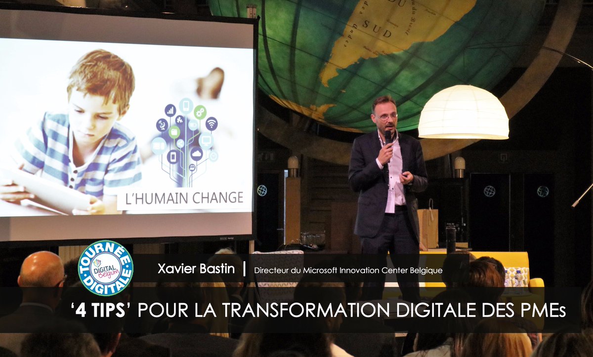 micbelgique's tweet photo. ‘4 TIPS’ pour la Transformation Digitale - @XavierBastin
📲#transformationdigital @DigitalBoostcamp | #tourneedigitale @Mundaneumasbl 🌏 https://t.co/zdrpxA8Thu