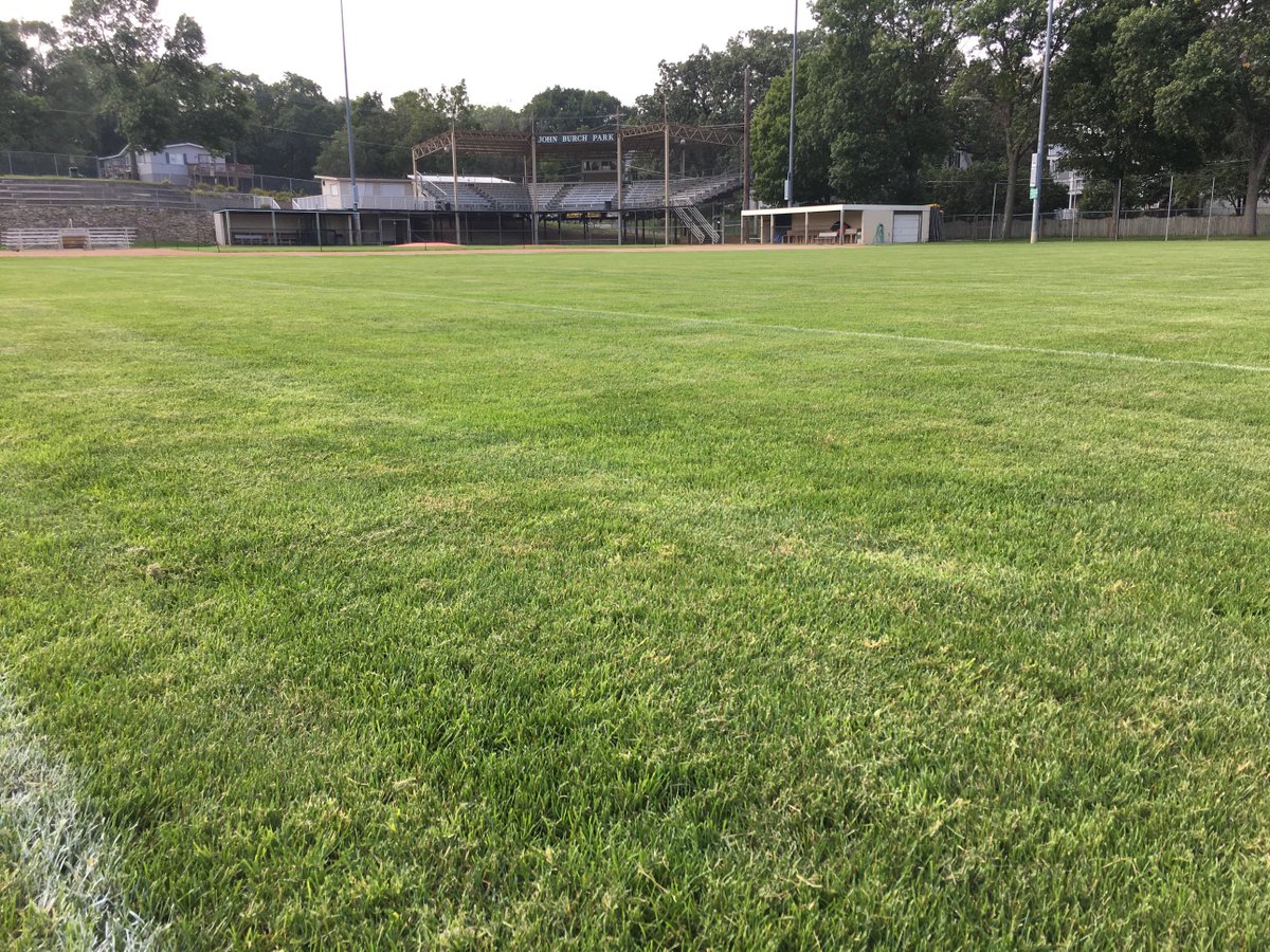 10 months ago JBP hosted a Section semi-final in the rain. Today, you'd never know thanks to many who worked hard to get it back in shape!