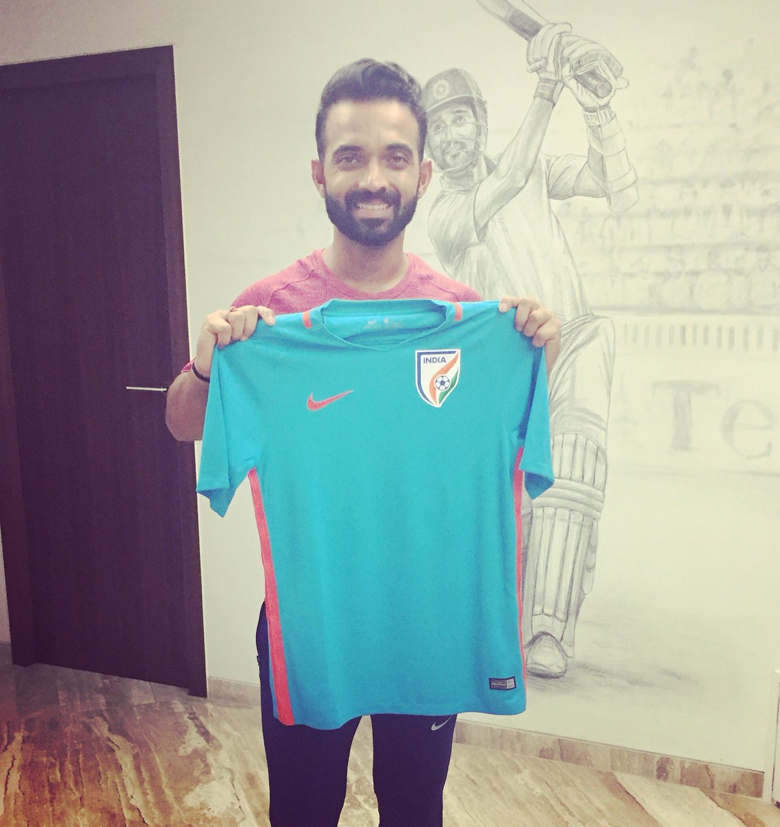 team india football jersey