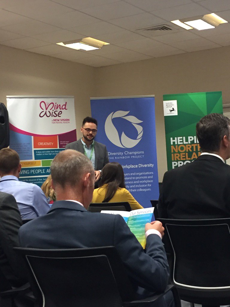Flidley's tweet photo. Kicking off at #LloydsBank with @DChampions #supportwithmentalhealth @PwC_NI @GLEEPwCUK https://t.co/TfcdJA5dSF