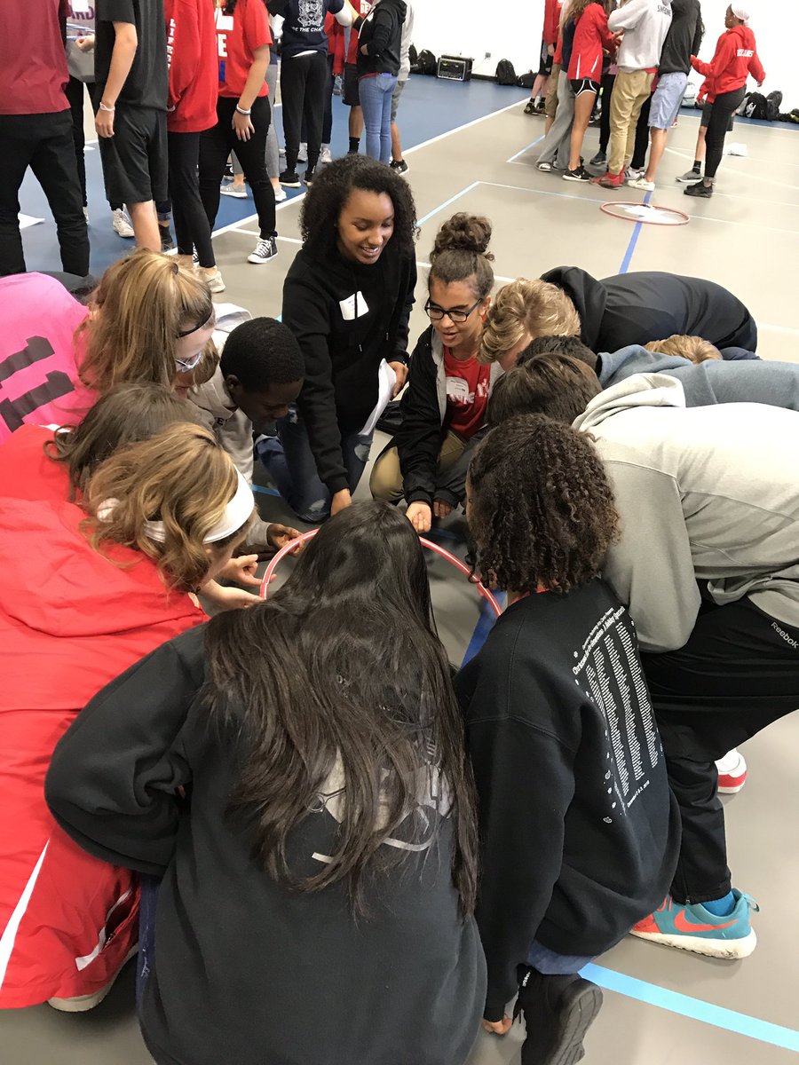 mrsteck_math's tweet photo. Class of 2021 team building in progress #StandUpForTheSilent https://t.co/SDv82wHFvp