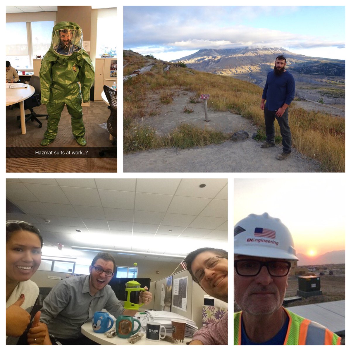 entrustsol's tweet photo. Week 1 for Selfie September! ENE has fun employees both in the office and on site! #workhardplayhard #selfieseptember #enengineering https://t.co/fiLEz1l5lh