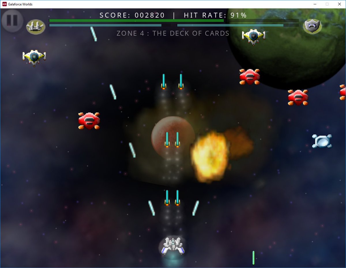 galaforceworlds's tweet photo. ☀ The PC version of Galaforce Worlds relaunched today with new features!  Please see https://t.co/bEUqGKR1ow  #galaforce #gamedev #indiedev https://t.co/E9TBjsZ3cp