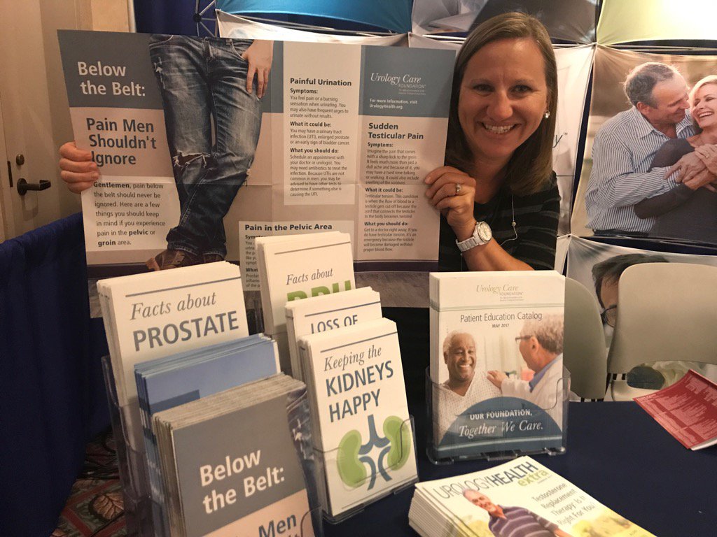 Krassner99's tweet photo. Complete your patient ed collection with @urologycarefdn posters. If you're in Montreal for #NEAUA stop by our booth. https://t.co/b9Tv8Bopuy