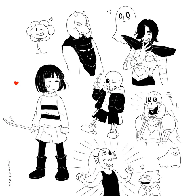 undertaleらくがき 