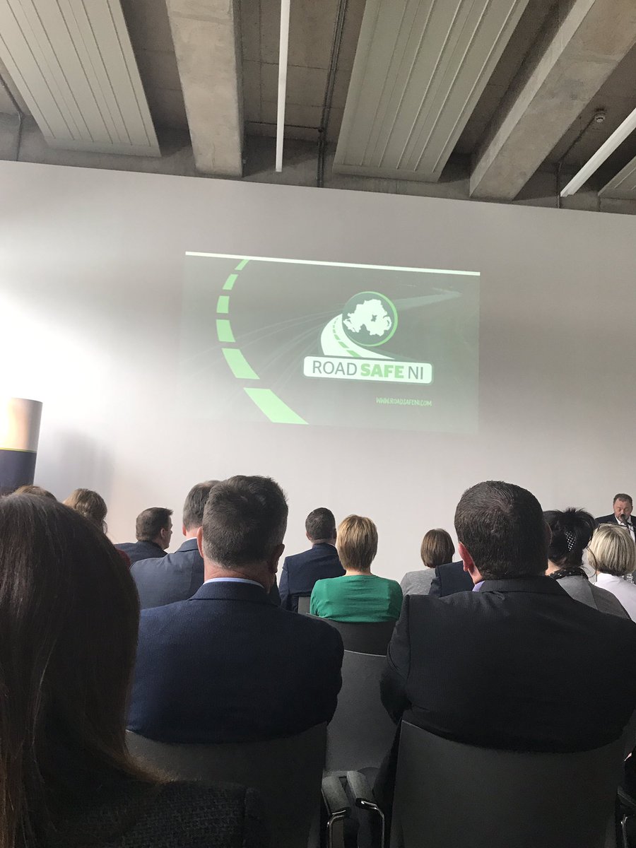 TLarkham's tweet photo. In the wonderful @TheMACBelfast for the launch of NI Road Safety Awards 2017. Get your entries in- closing date 27th October #nominationtime https://t.co/Lg9QB4xJPB