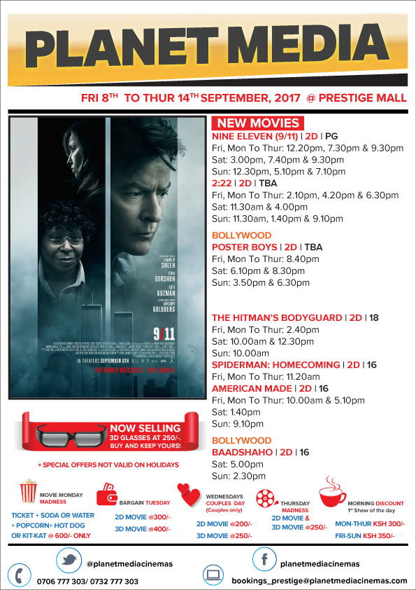 PlanetMediaCine's tweet photo. #Prestige #PlanetMediaCinemas 8th Sept to 14th Sept 2017 Movie Schedule https://t.co/bwBRHD9IAt