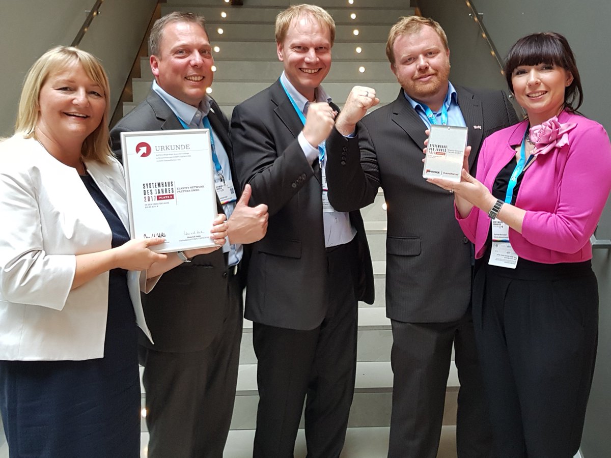 Elanity's tweet photo. Platz 3 der „Besten Systemhäuser Deutschlands“ für Elanity. In der Kategorie „Storage/Backup“ gewann Elanity sogar den Wettbewerb. https://t.co/znfu1G0Xvk