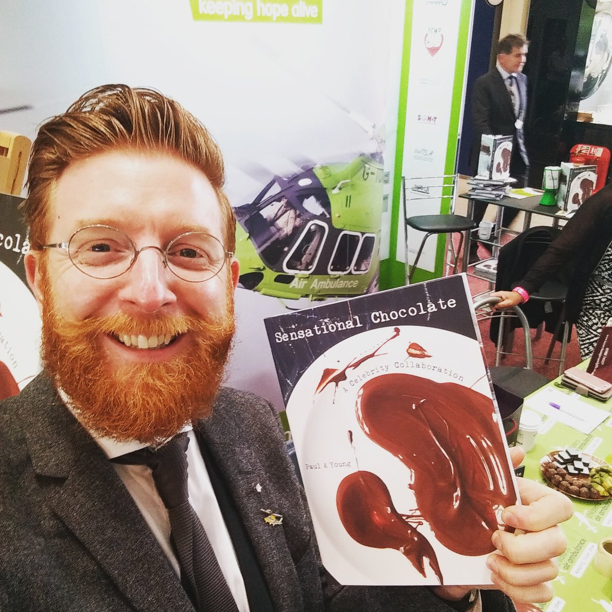 gbchefs's tweet photo. Fab food &amp; wine exhibitors at @ascot this weekend including our pal @paul_a_young signing books for @ChildrensAirAmb https://t.co/Ad2ALGiDwv https://t.co/7TFxAt9je6