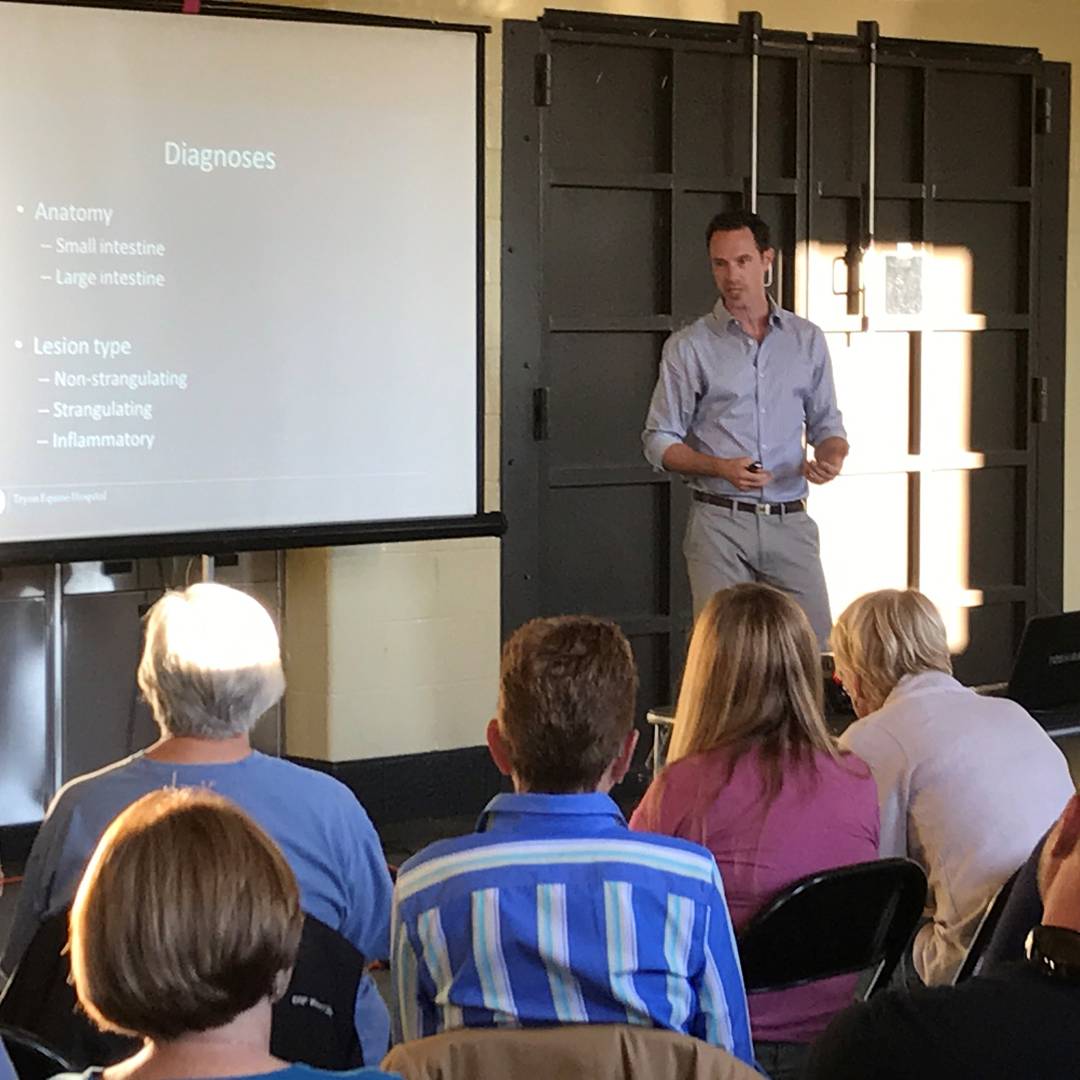 TryonEquine's tweet image. We'd like to thank everyone who was able to make it out to our seminar event yesterday evening with Dr. Loftin!