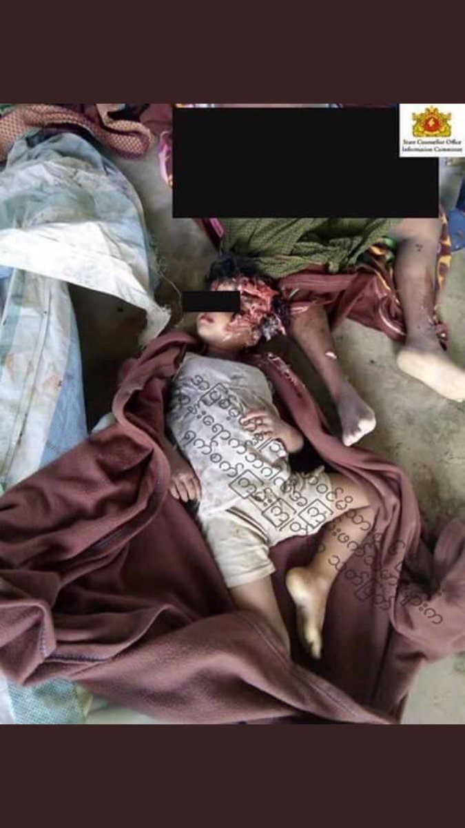 These Rakhine ethnics were shot &amp; killed  by #Bengali terrorists during #Jihad against #Buddhists #Hindu #minorities