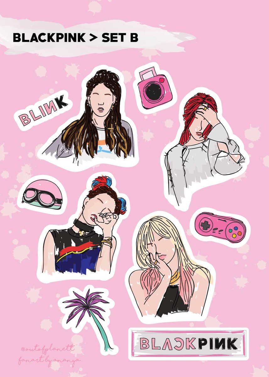 outofplanet on twitter pls rt pre sticker fanart