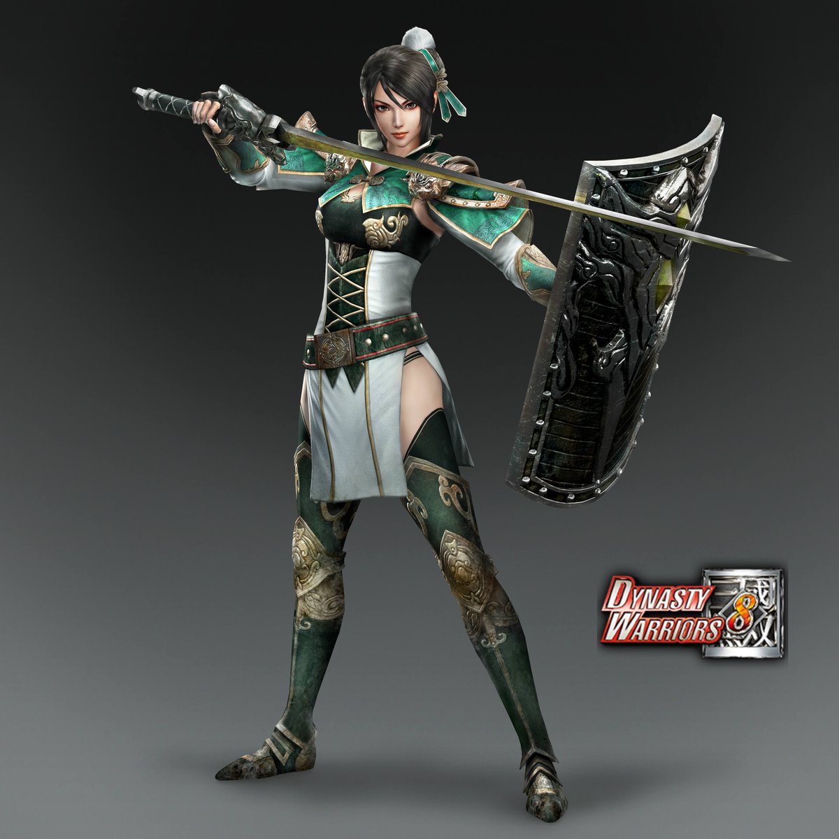 Xingcai, the daughter of Zhang Fei and sworn protector of Liu Shan! Returns  to #DynastyWarriors9 (DW9 -\u003e DW8) #KTFamily #DW9, image size:1200x1200