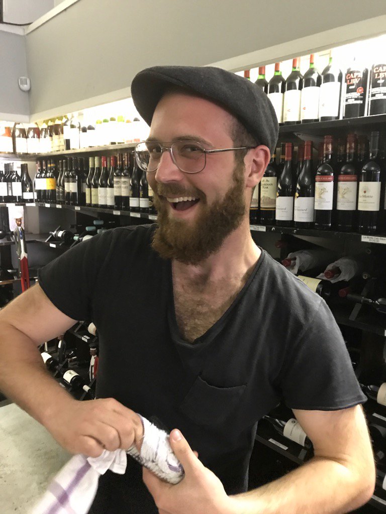The very rare occurrence of <a href="/ThatShieldsGuy/">Daniel Shields</a> and his <a href="/ShieldsBrewCo/">ShieldsIndieBrewing</a>  #FunkMachineIPA at <a href="/RoelandLiquors/">Roeland Liquors</a> now!