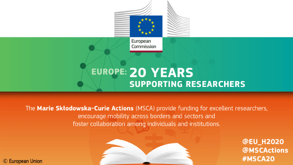 HorizonEU's tweet photo. Discover how @MSCActions provide funding for excellent researchers &amp; encourage 🌍 mobility
https://t.co/Twvh3yr4MC #EUresearchcareers #H2020 https://t.co/SlCMGfG69j