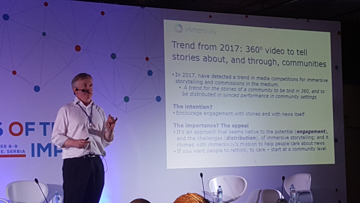 DCNGlobalNet's tweet photo. Louis Jebb is talking about opportunities of 360 video
#businessoftruth #digimpact #digicomnet https://t.co/vUEWlW2gjC