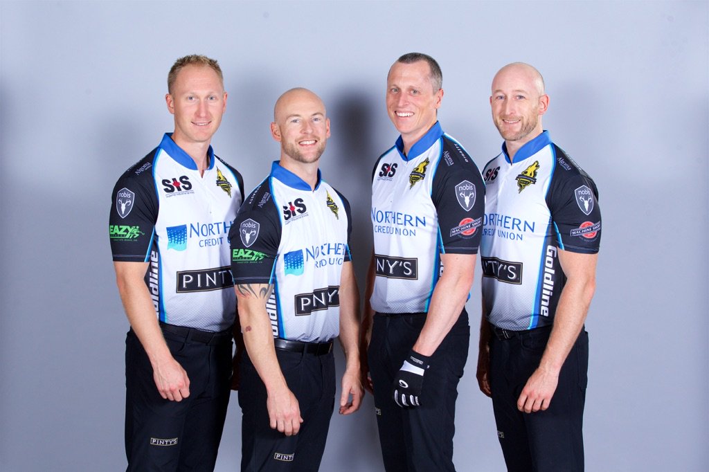 Proud to support these beauties! Best of luck this weekend! <a href="/TeamBradJacobs/">Team Jacobs</a> <a href="/grandslamcurl/">Grand Slam of Curling</a> #3-0 #itsanorthernthing