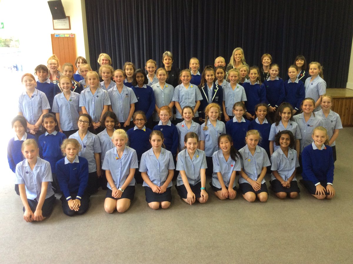 Meet our new Year 6 prefects with Mrs Foord and their proud teachers.
