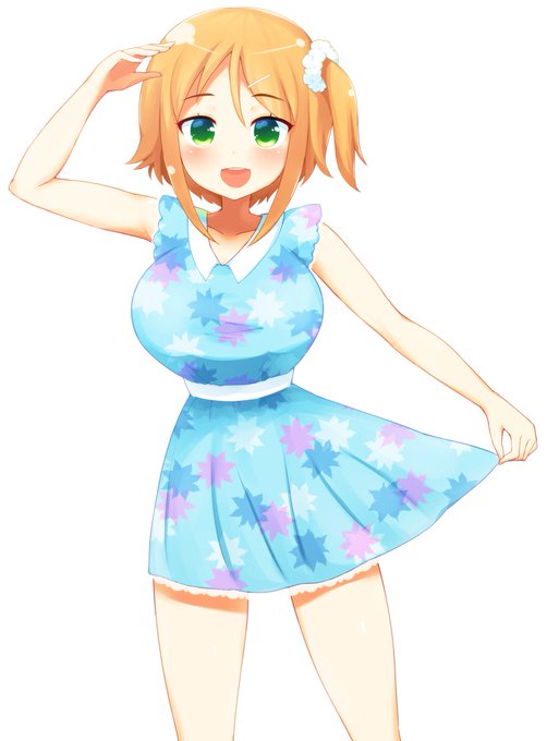 お題箱より:閃乱カグラの華毘ちゃんが可愛い服着てるの
可愛いって難しい 