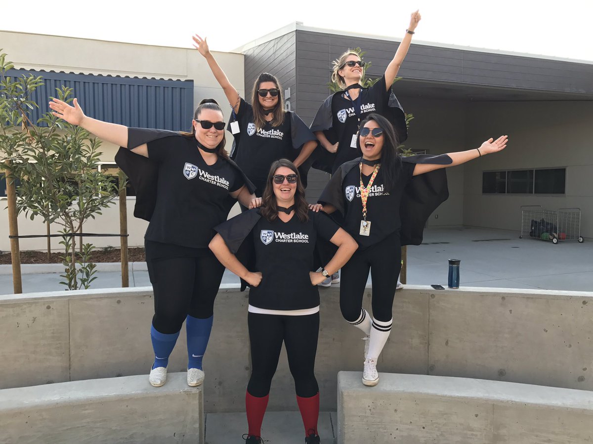 MichelleLinHo's tweet photo. It's the first spirit day of the year @westlakecharter! #livingthatthirdgradelife #wcs3rdgrade https://t.co/FV7u1s4lC9