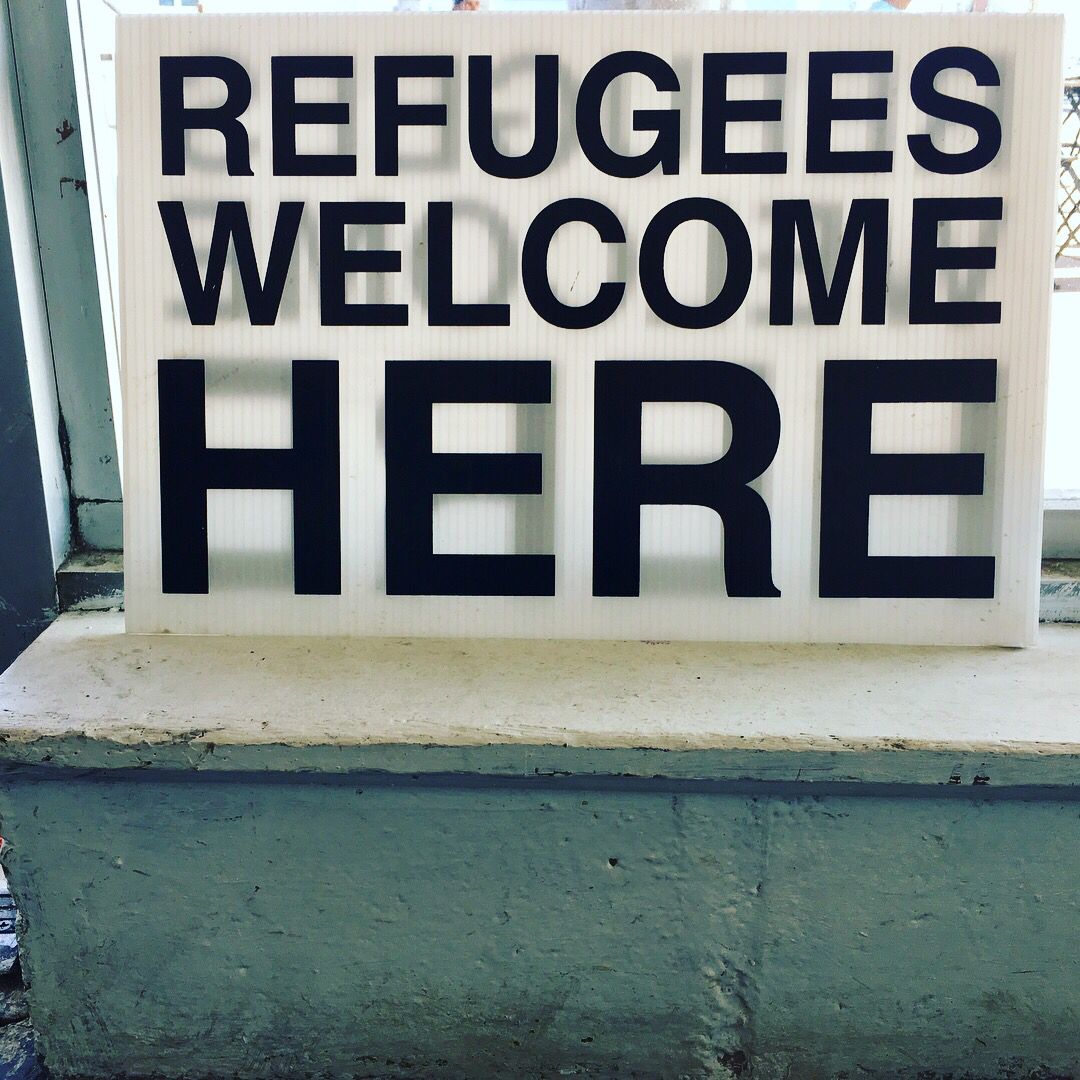JenniferBJacobs's tweet photo. Working at refugee-supporting @refugecoffeeco w/ my @cherokeemuseum bag for my Native heritage. #DefendDACA #createrefuge #dreamerswelcome https://t.co/RRLLgUNxLP